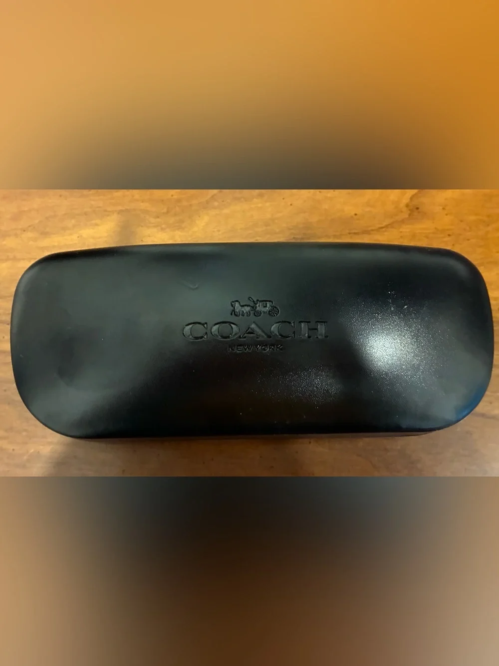 COACH black  Grey Pearl Patterned Optical Glasses frames only  hard case